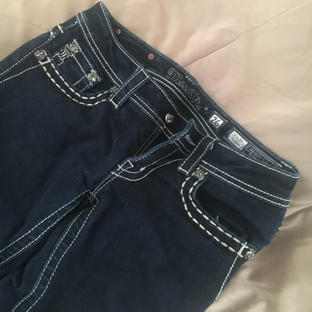 ✨Miss Me Dark Skinny Jeans✨